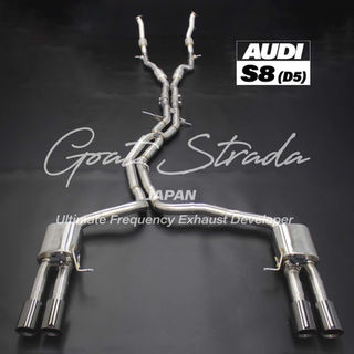 AUDI S8(D5) Racing Valved Exhaust system Production | GWAPOTech JAPAN