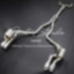 サムネイル： MASERATI Quattroporte 3.0T v6 Sus304 Valved Rear Exhaust+Merge Mid pipe+Tips