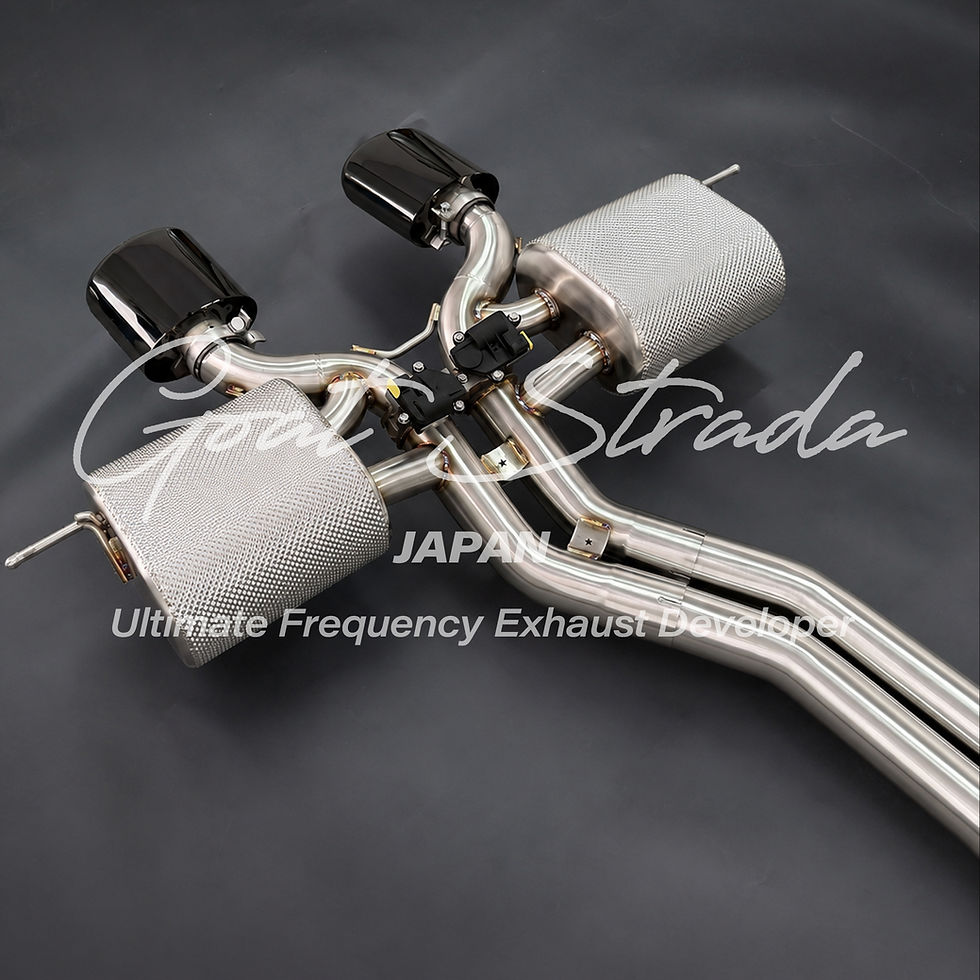 Thumbnail: PORSCHE Cayenne Turbo GT 4.0L V8 Valved Sport Exhaust System