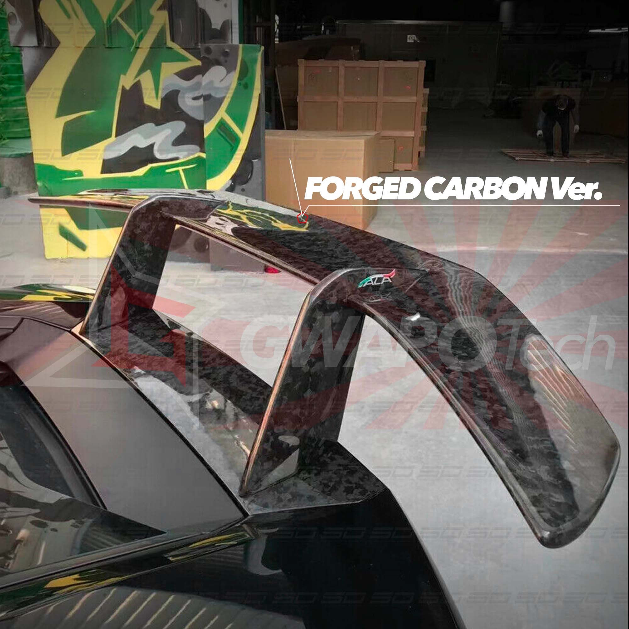 ランボルギーニウラカンLP580/610対応リアウイングVer.2