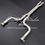 Thumbnail: MASERATI GHIBLI 3.0T v6 Sus304 Merge-tube Racing Mid pipe