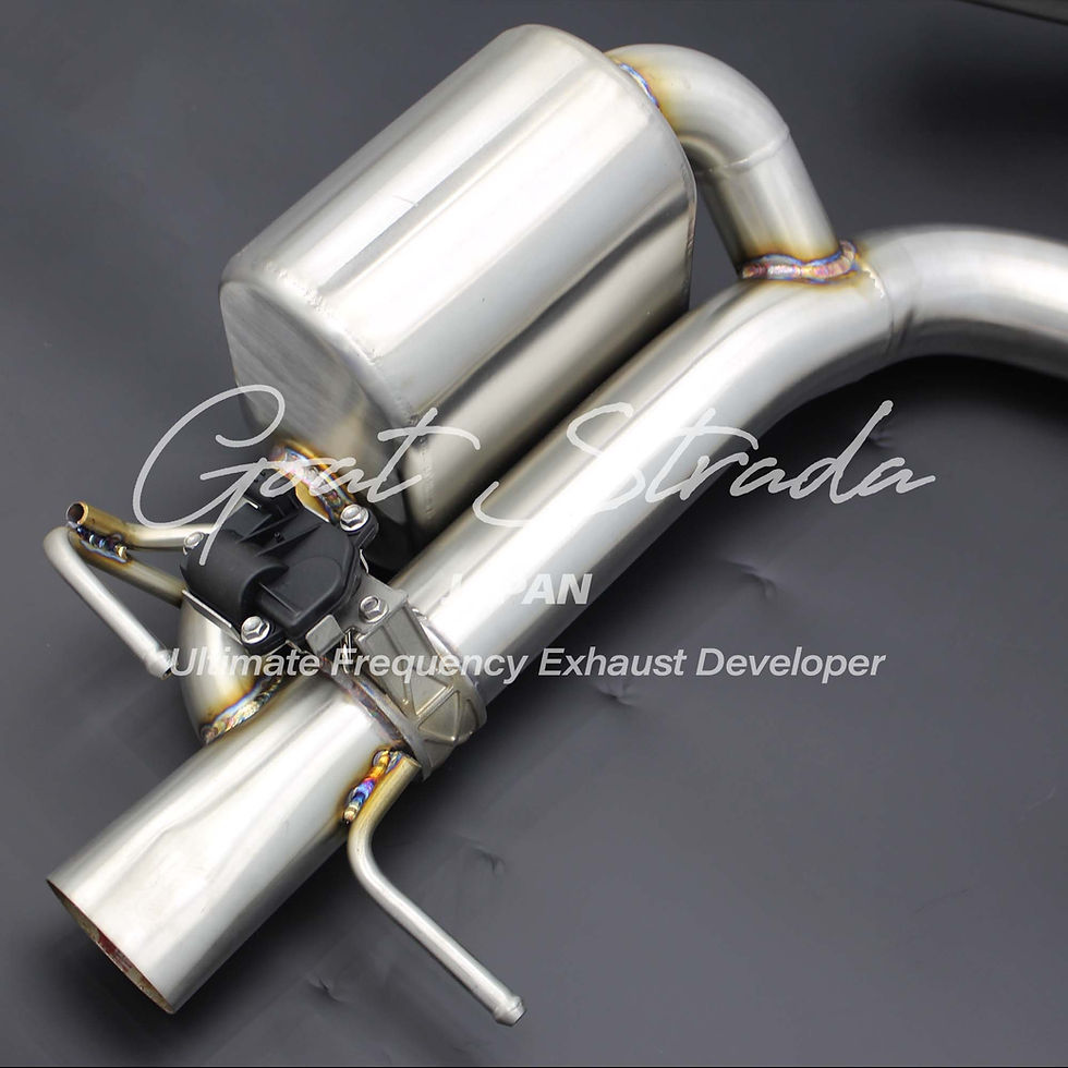 Thumbnail: Mercedes-Benz w213 E63/E63S Sus304 Valved Rear sport Exhaust+Mid pipes