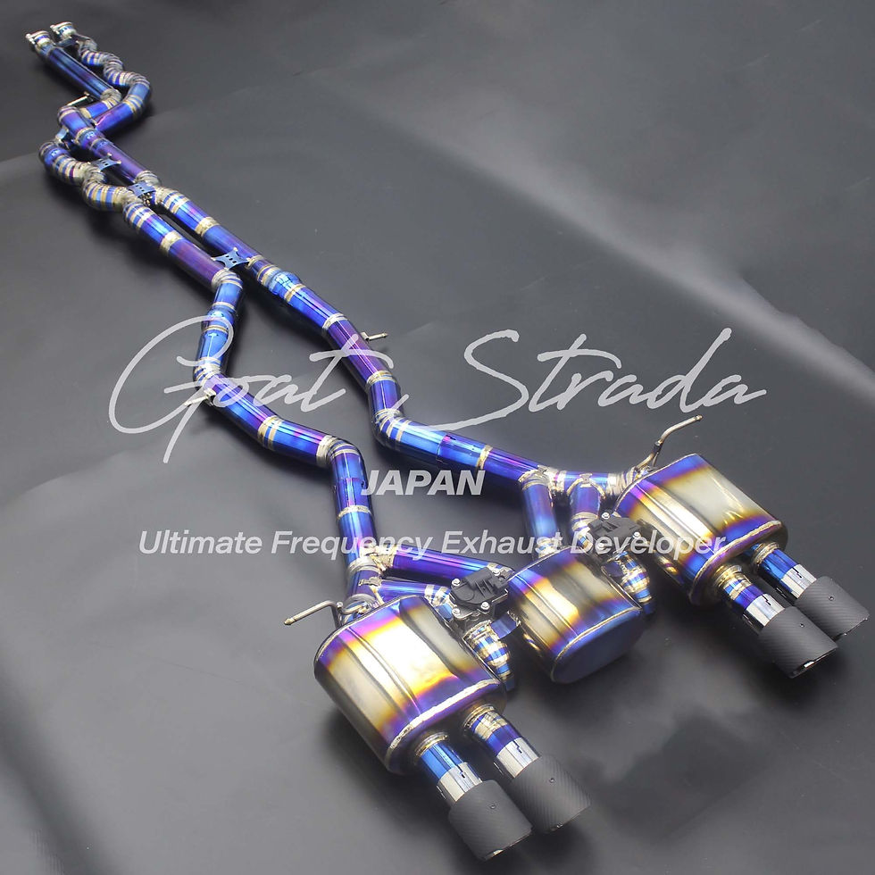 Thumbnail: BMW M3 M4 F8x (F80 F82) F1 sound Package Valved Full Exhaust system