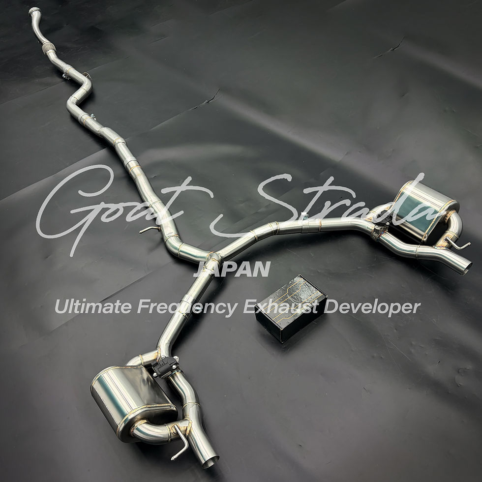 RHD Mercedes-Benz AMG GT43/50/53 Sport Valved Exhaust System