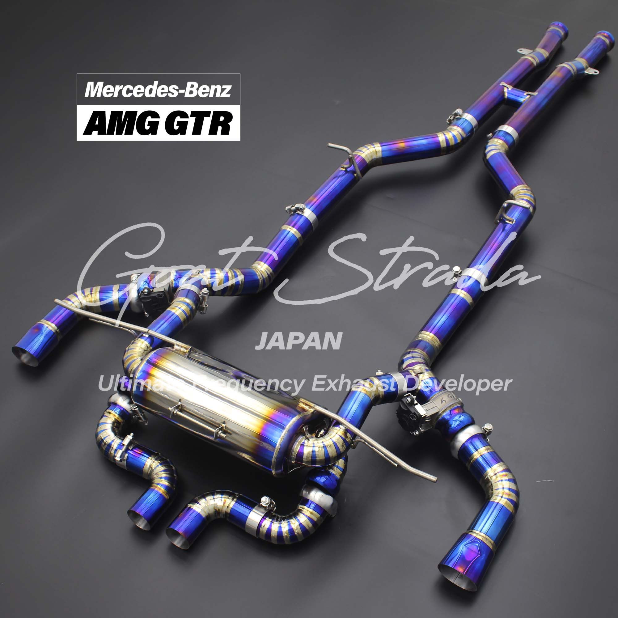 Mercedes-Benz AMG C190 GTR Racing Valved Exhaust system