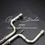 Thumbnail: MASERATI Quattroporte 3.0T v6 Sus304 Racing Merge-tube Mid pipe