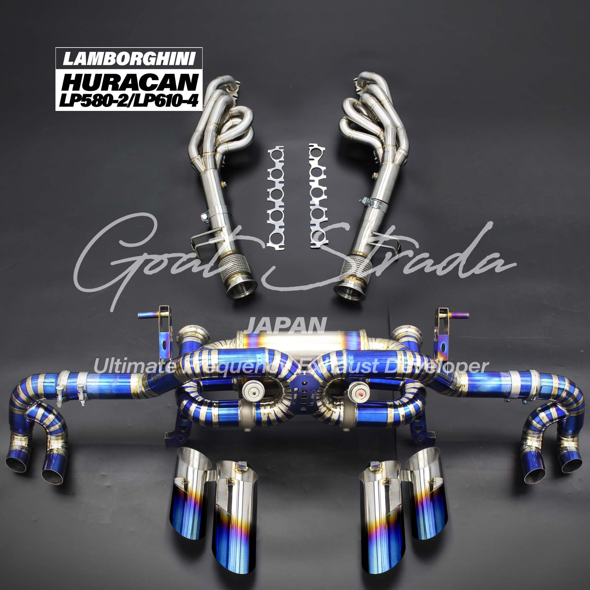 Lamborghini Huracan LP580-2/610-4 F1 sound Package Full Exhaust systems