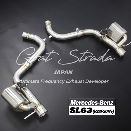 Mercedes-Benz SL63 R231 Sus304 Rear Exhaust | GWAPOTech JAPAN