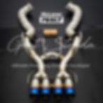 McLaren 765LT F1 sound package Exhaust system