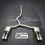 Thumbnail: SUBARU WRX STI 2.0/2.5L Valved Titanium Rear sport Exhaust+Mid pipe+Tips
