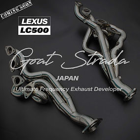 LEXUS レクサス LC500 5.0L V8 RHD 国内右ハンドル専用等長ロングチューブエキマニ