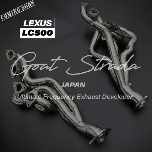 LEXUS レクサス LC500 5.0L V8 RHD 国内右ハンドル専用等長ロングチューブエキマニ | GWAPOTech JAPAN