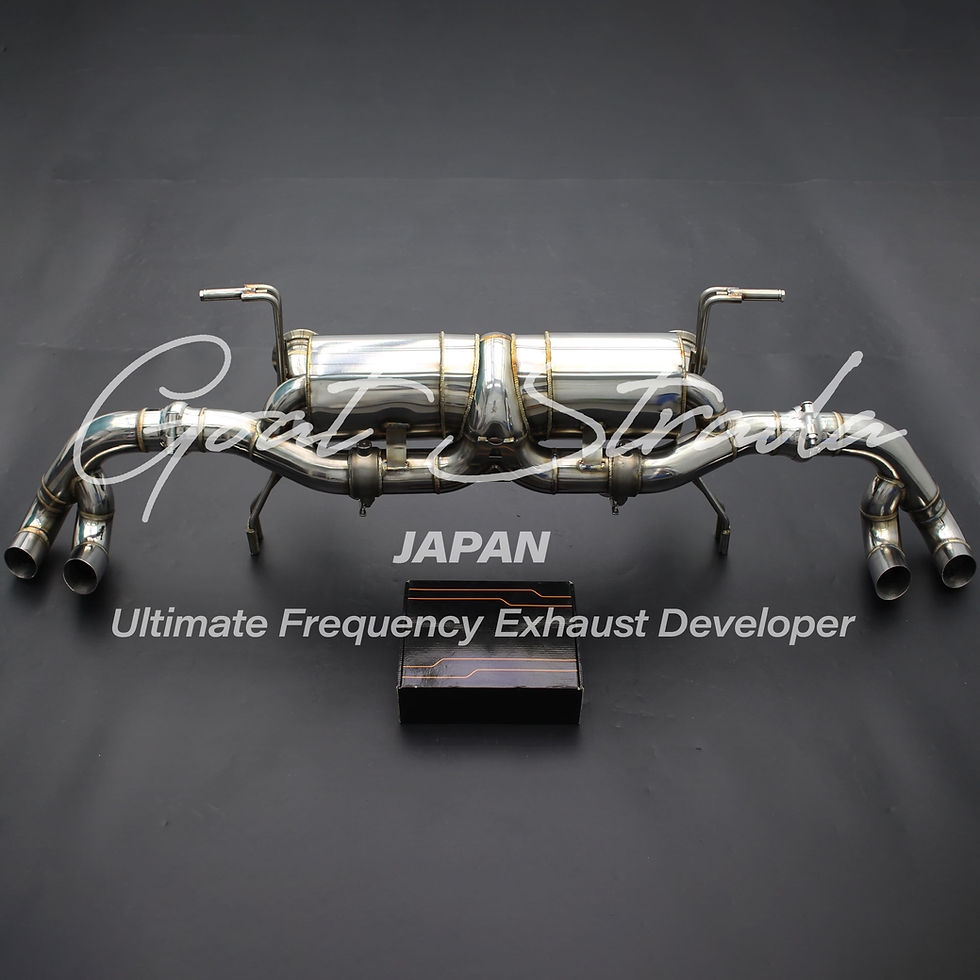 Lamborghini Huracan LP580/610 Sus304 F1 sound Valved Rear Exhaust system