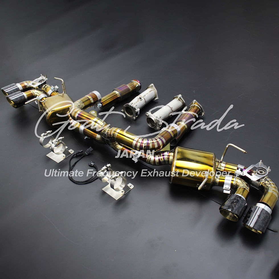 Thumbnail: CHEVROLET CORVETTE C8 Titanium Valved Rear Exhaust+Down Pipes