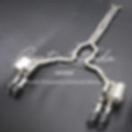 Porsche 971 Panamera 2.9 T Sus304 Valved sport Rear sport Exhaust+Mid pipe+tips