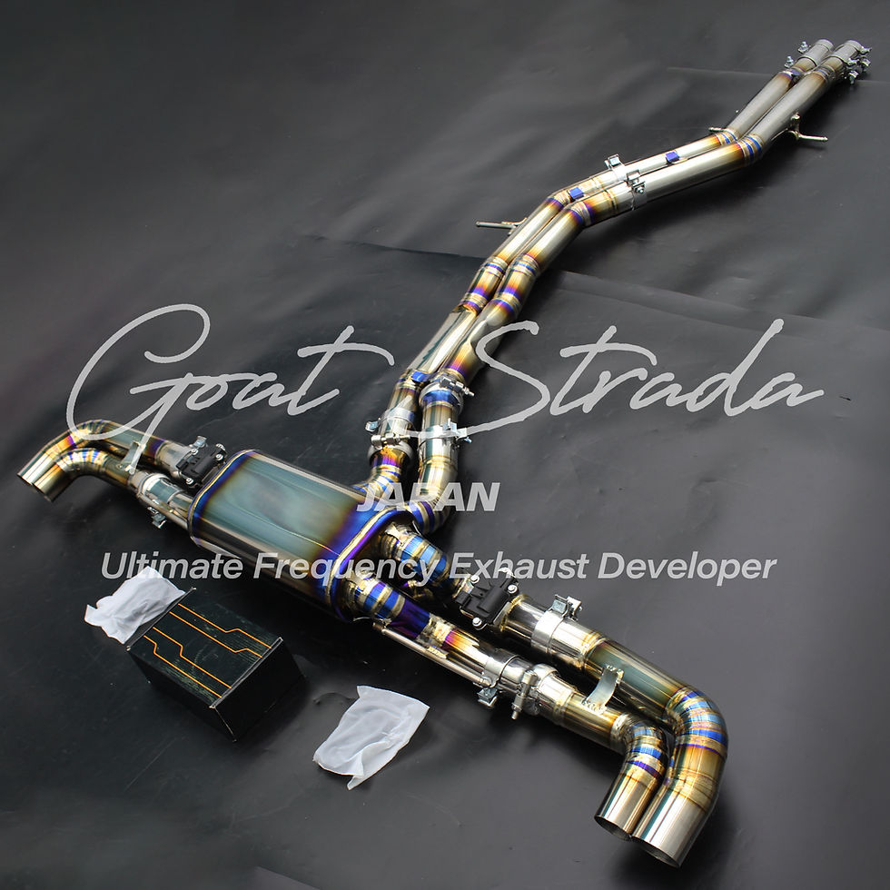 AUDI RSQ8 Valved Racing Full Exhaust System