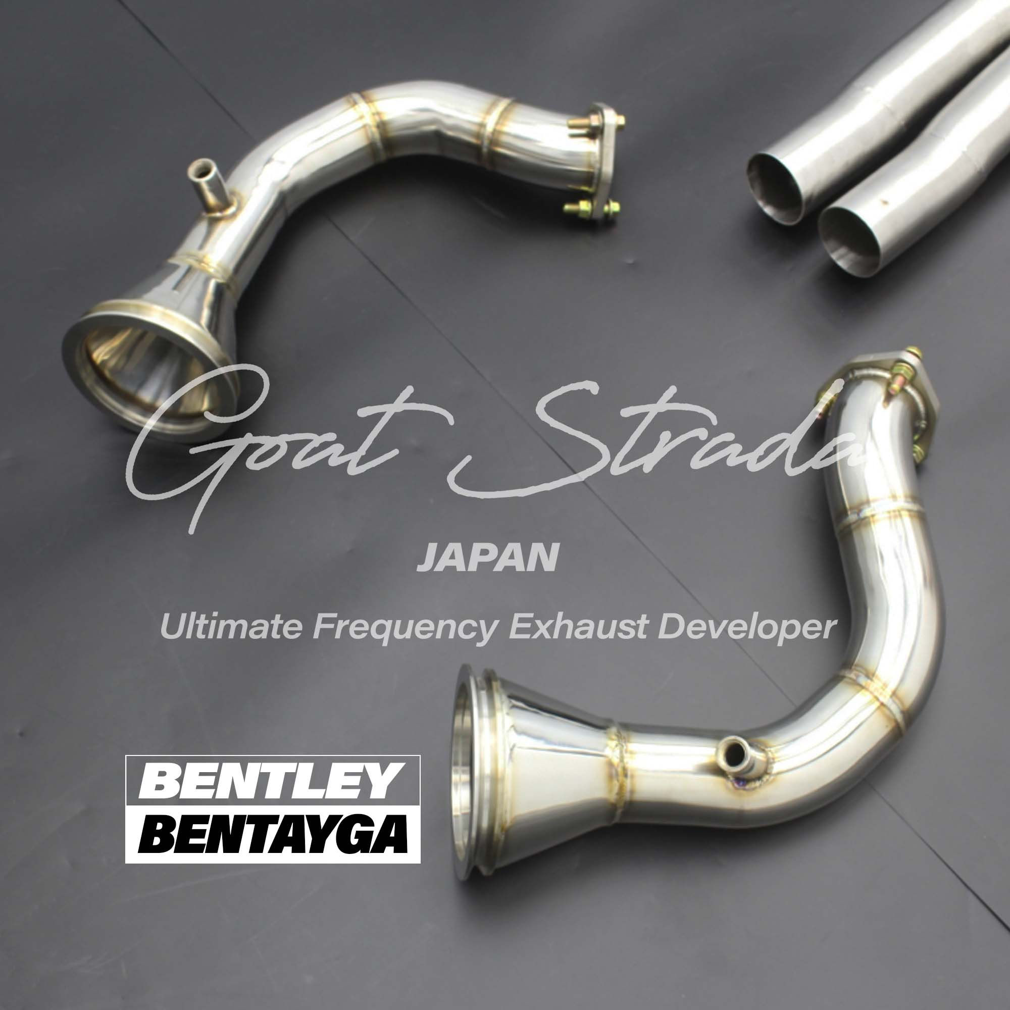 Bentley Bentayga W12 2015-2020 Sus304 Free-flow Down pipes