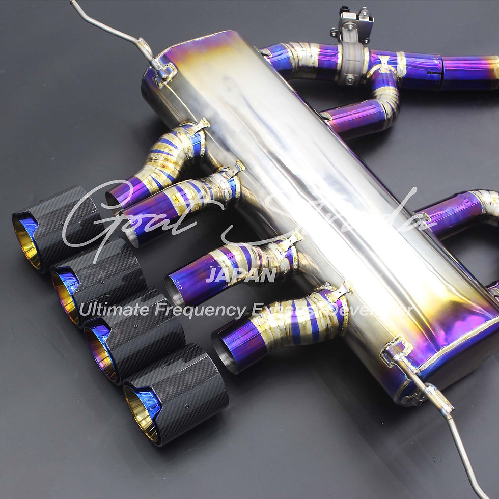 Thumbnail: BMW M3/M4 G80 G82 M-Performance Racing sound package Valved Exhaust systems