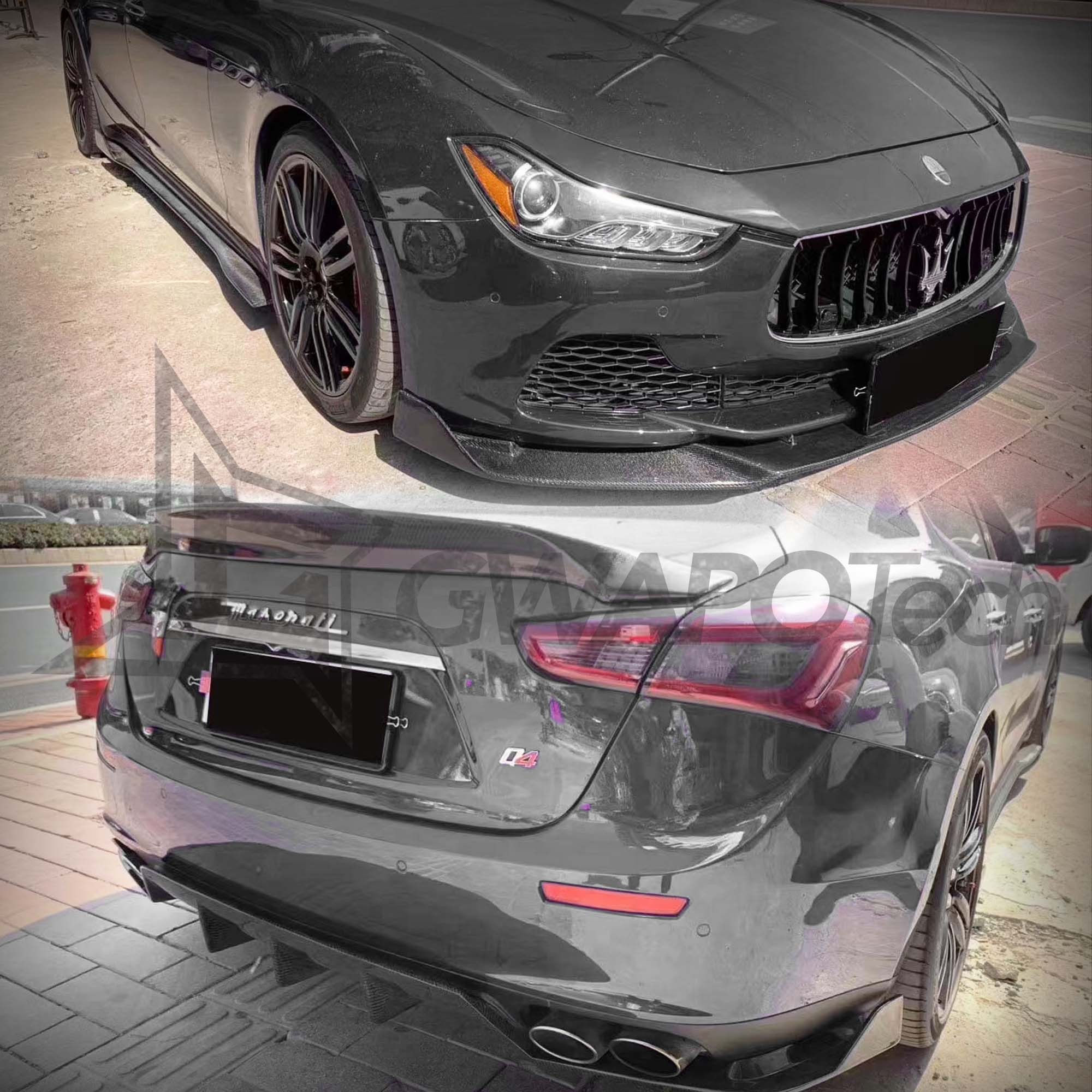 マセラティギブリ2014-2019カーボンボディキット一式