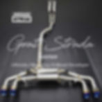 NISSAN GTR35 Racing Valved stainless steel Exhaust system