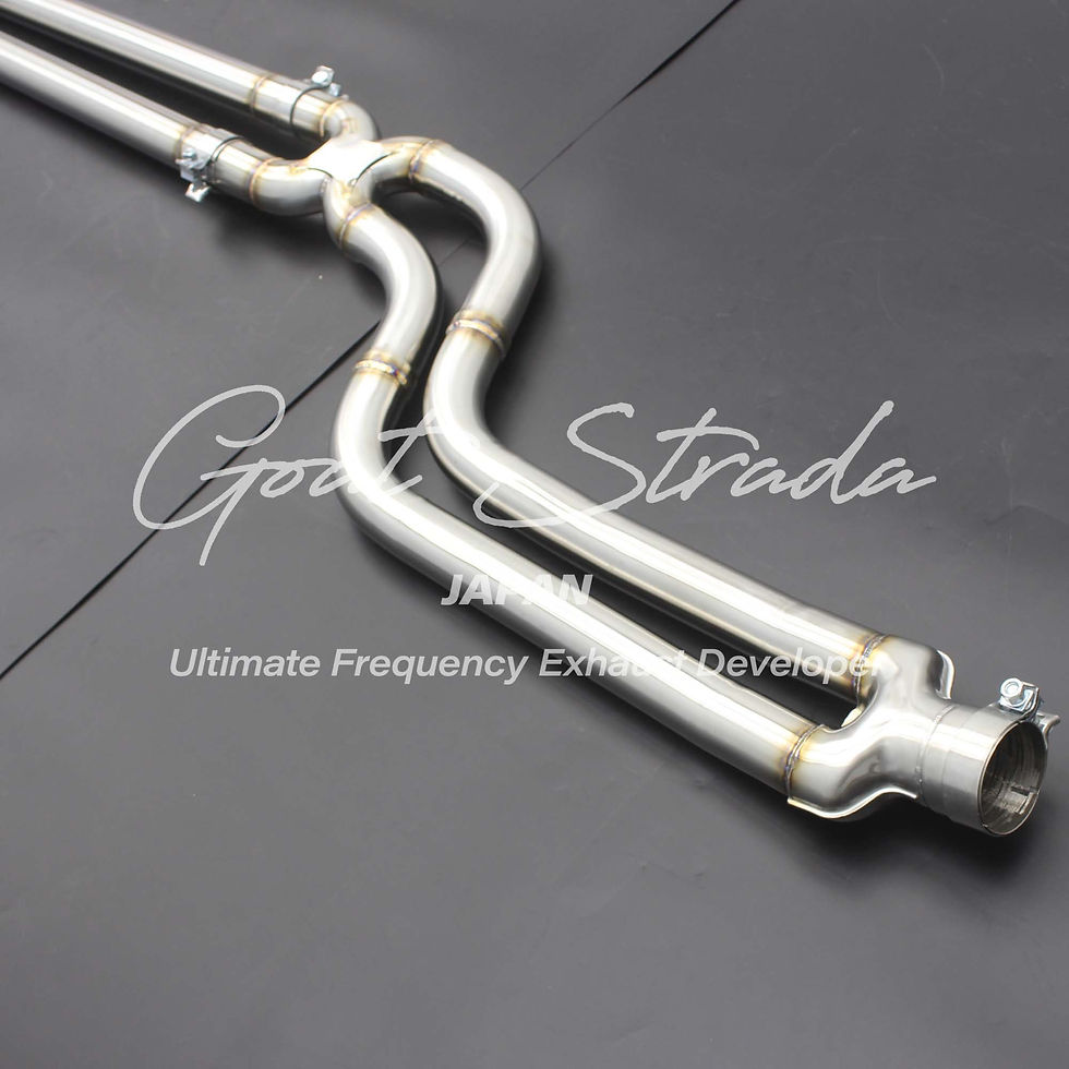 サムネイル： BMW 640i F6/F12/F13 Valved sport Rear Exhaust+Mid pipe+Tips