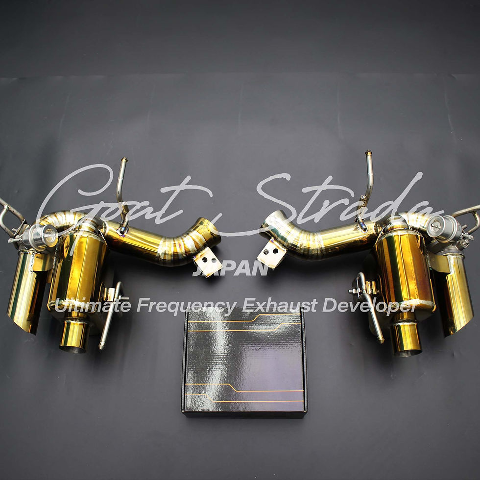 Thumbnail: Ferrari FF/GTC4 Lusso Titanium Valved Rear Exhaust+Mid pipe+Down pipes