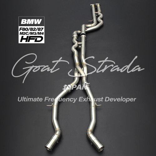 HFD BMW M3/M4 F80 F82 F87 Equal length Mid pipe | GWAPOTech JAPAN