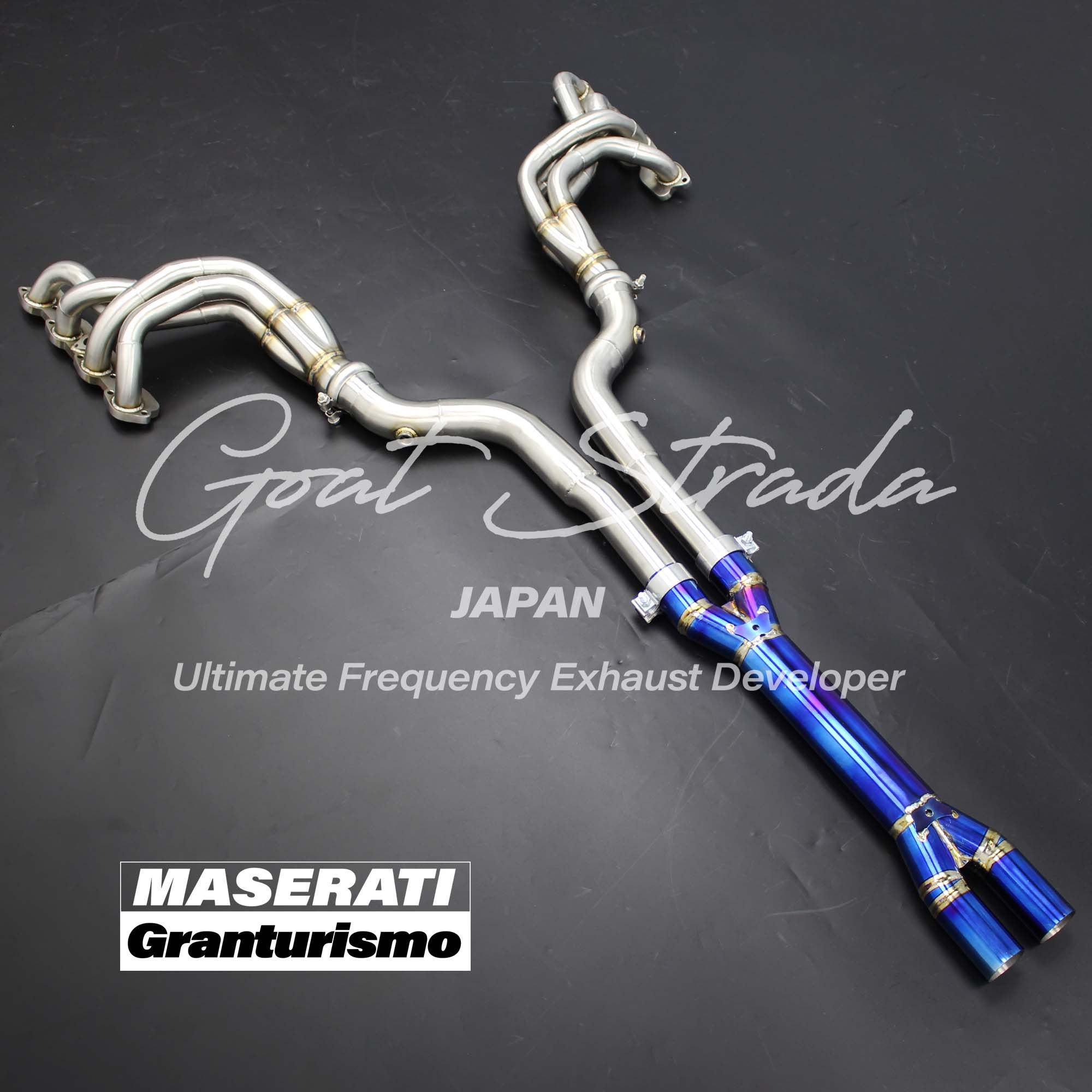 Maserati Granturismo 4.2/4.7 Titanium Mid pipe+Equal Length long tube headers