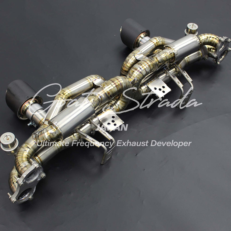 Thumbnail: Porsche 718 CaymanGT4/Boxster Spyder F1 sound full Exhaust system