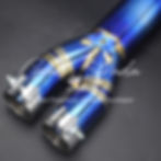 マセラティグラントゥーリズモ高音チタン製センターマフラー | GWAPOTech JAPAN