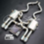 BMW M3 E92 F1 package Axleback Rear Exhaust System