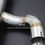 Thumbnail: Volkswage GOLF R Mk7.5 Sus304 R Valved rear Exhaust+Mid pipe+Tips