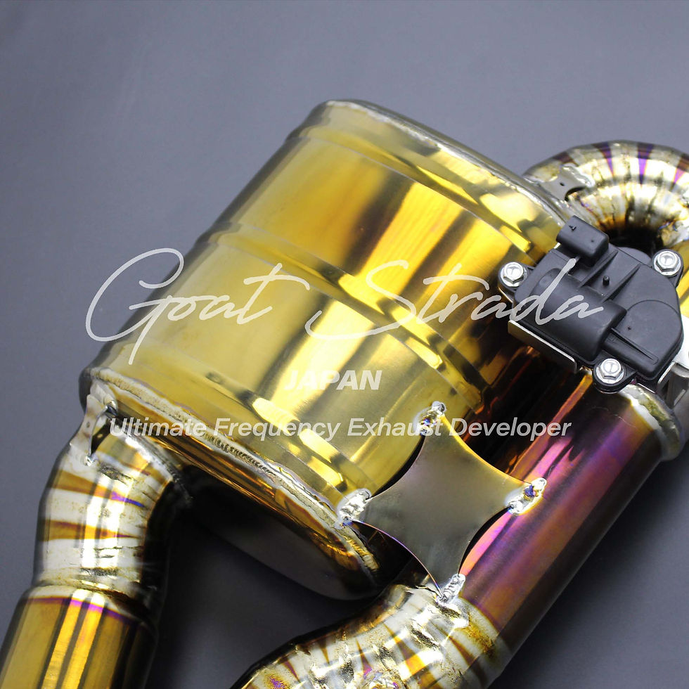 サムネイル： Porsche MACAN S/GTS/Turbo Titanium Valved Rear Exhaust+Mid pipe+Tips