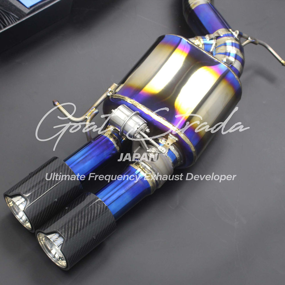 サムネイル： BMW M5/M6 F06 F10 F12 F13Titanium Racing Valved Exhaust system