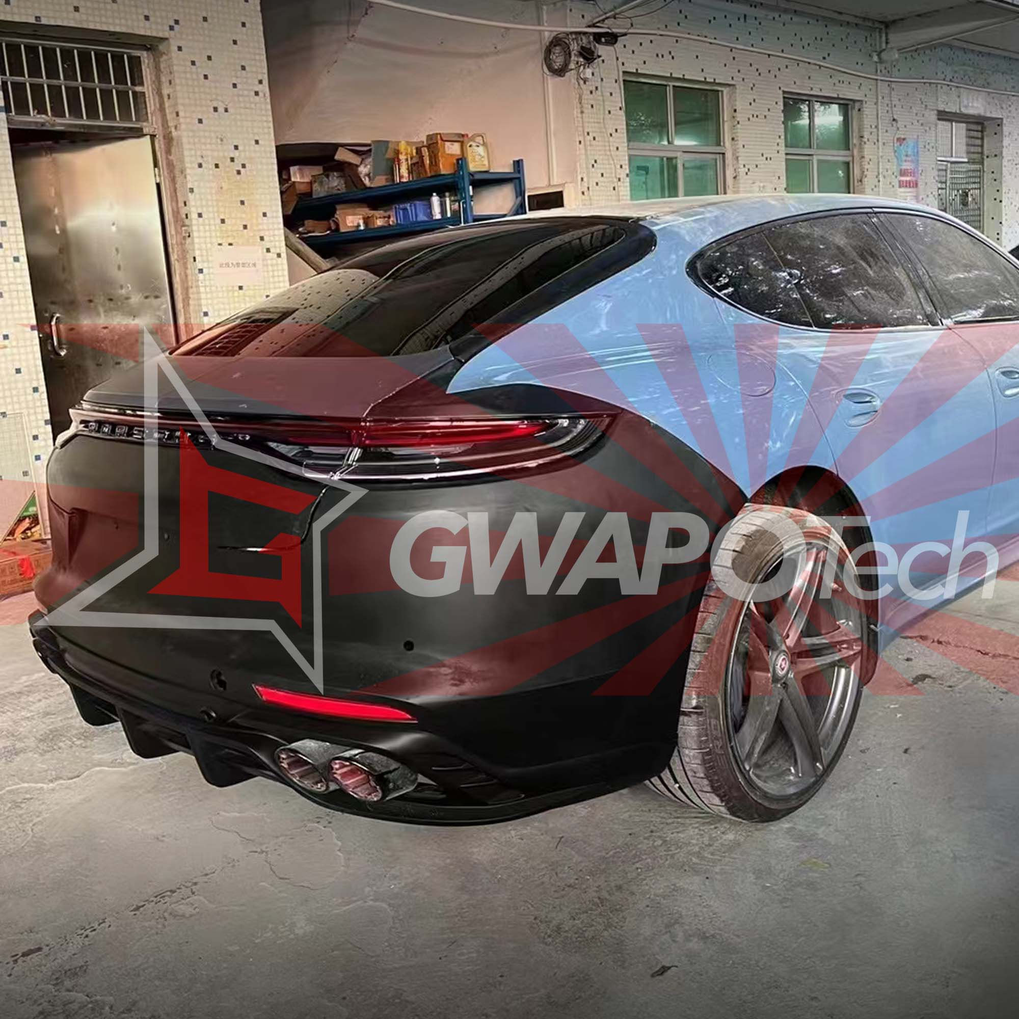 ポルシェ970パナメーラ対応971コンバージョンリアフルキット