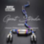 BMW  M3 M4 F80 F82 Racing Valved Sport Exhaust system Stage 2
