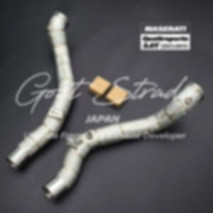 Maserati Quattroporte 3.0T 2WD Sus304 free flow Down pipes