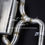 Thumbnail: Volkswage GOLF R Mk7.5 Sus304 Valved Rear sport Exhaust+Mid pipe+Tips Stage 2
