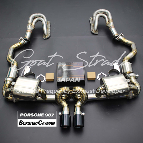 Porsche 987.1/987.2 Cayman/Boxster F1 sound Package Full Exhaust