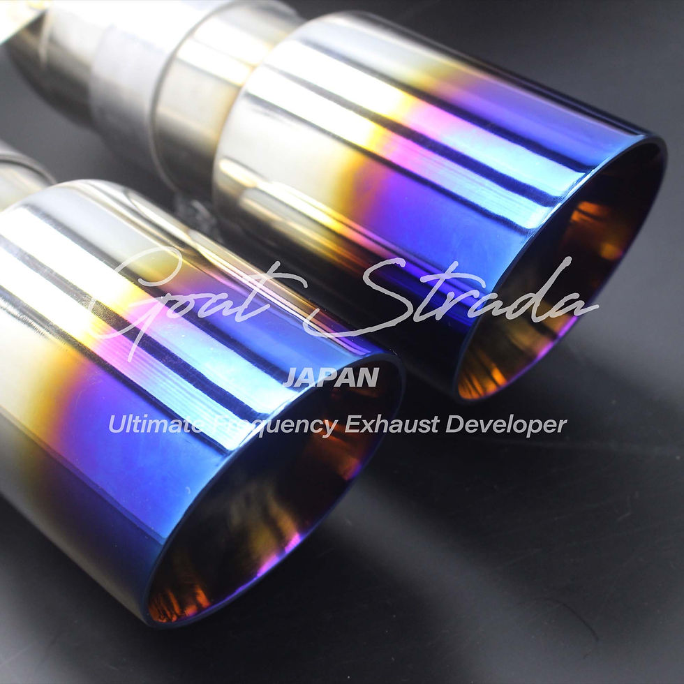 Thumbnail: BMW M2 F87 Sus304 Valved sport Rear Exhaust+ Mid pipe+Tips