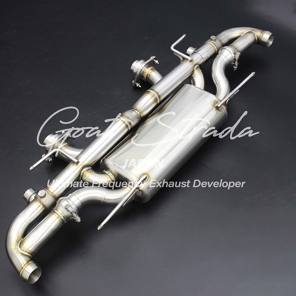 Thumbnail: Aston Martin DB9/DBS/Vanquish/Rapide Valved Rear Exhaust+Tips ver.2