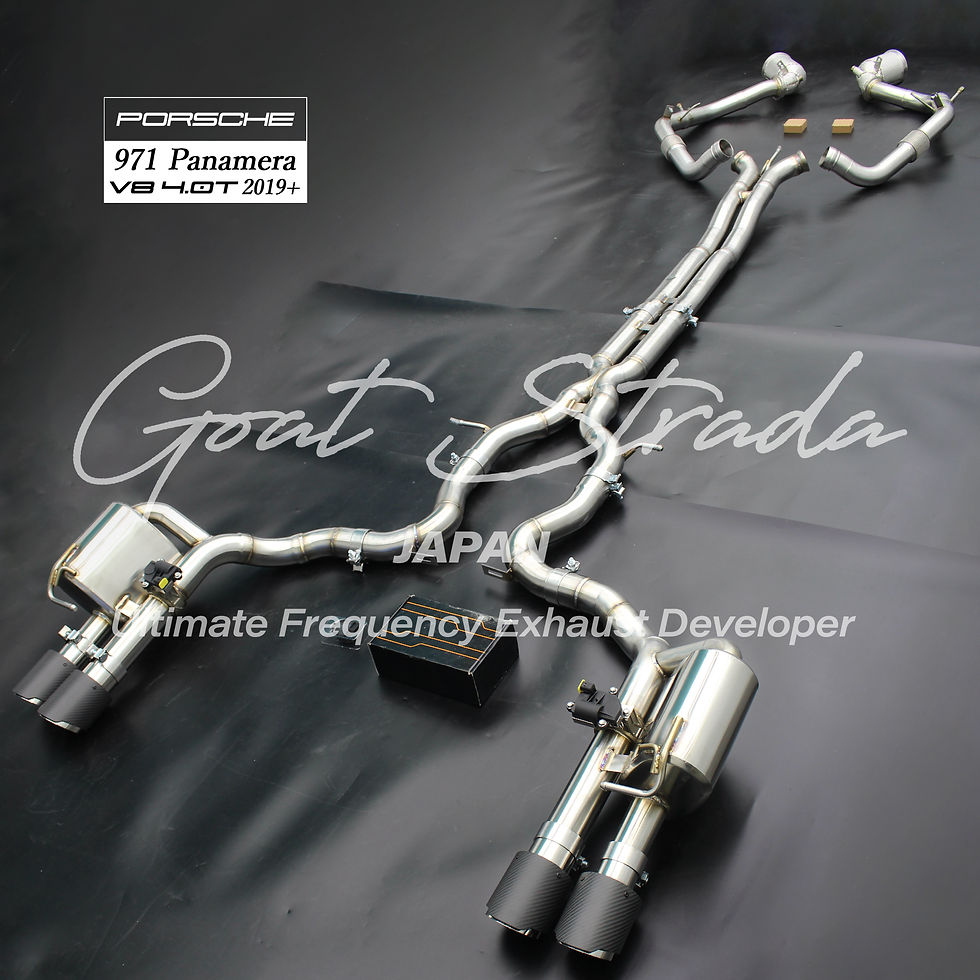 Thumbnail: Porsche 971 Panamera GTS V8 4.0T Racing Valved Exhaust system