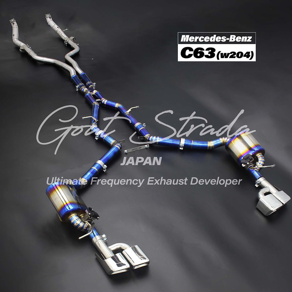 メルセデス・ベンツC63(w204)マフラー開発編