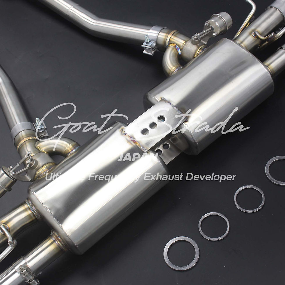 Thumbnail: LEXUS LC500h 3.5L V6 F1 sound Sus304 Valved Rear Exhaust Stage2