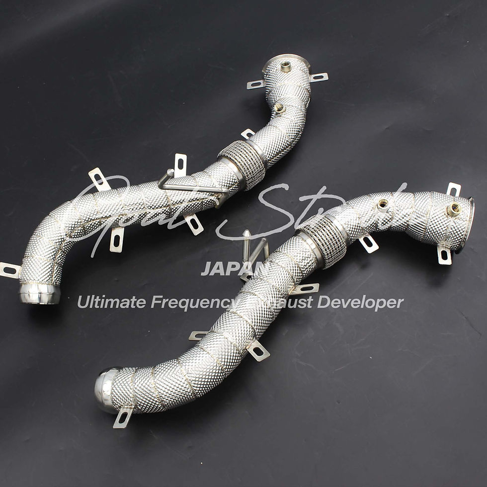 Thumbnail: McLaren 540c/570s/570GT Sus304 Free-flow Down pipes