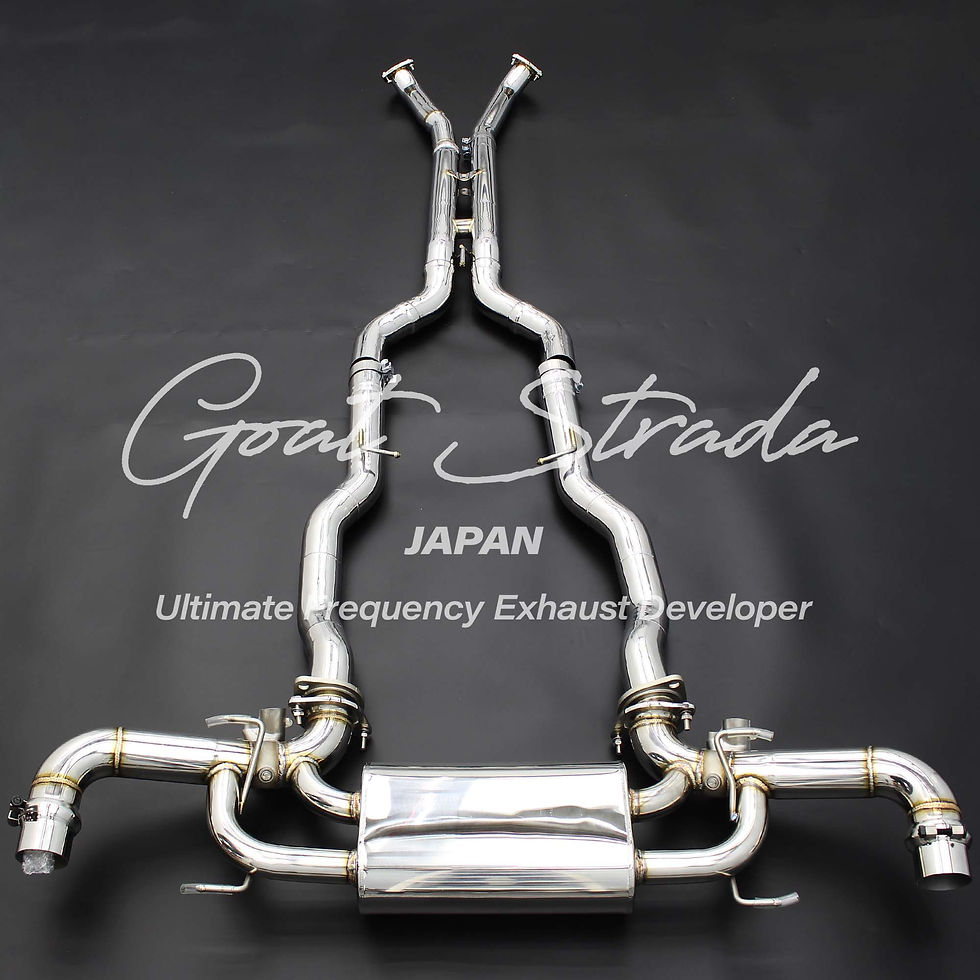 Aston Martin DB11 Sus304 Valved Rear sport Exhaust system+Mid pipe