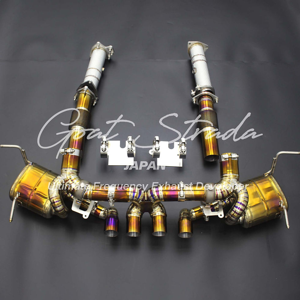 Thumbnail: CHEVROLET CORVETTE C8 Z06 Titanium Valved Rear Exhaust+Down Pipes