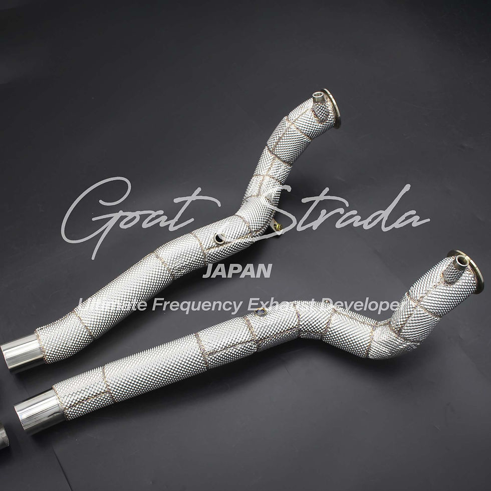 Thumbnail: Best-sounding Valved sport exhaust systems for Ferrari California 4.3L Axleback+Mid pipe+down pipes