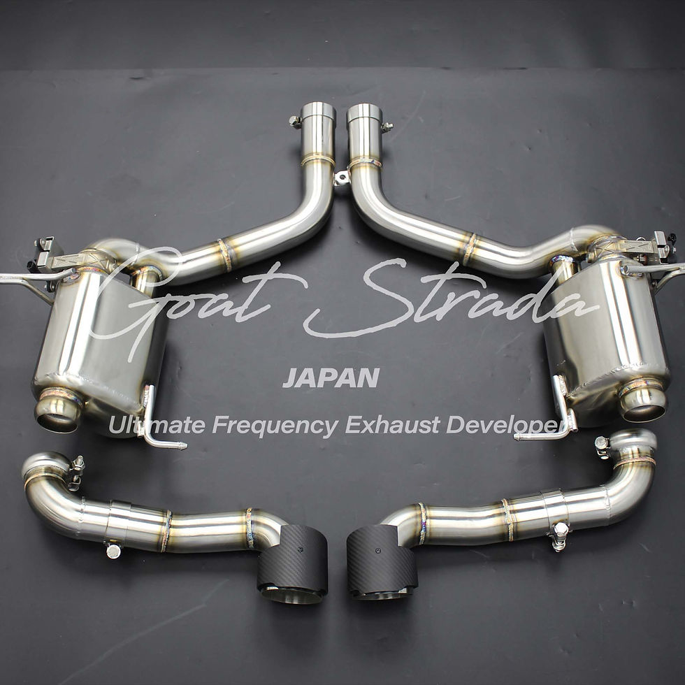 Maserati Granturismo 4.2AT/4.7AT/4.7S MC conversion style Exhaust system