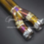 サムネイル： Maserati Quattroporte AT (2008-2012) Titanium Merge-tube Mid pipe